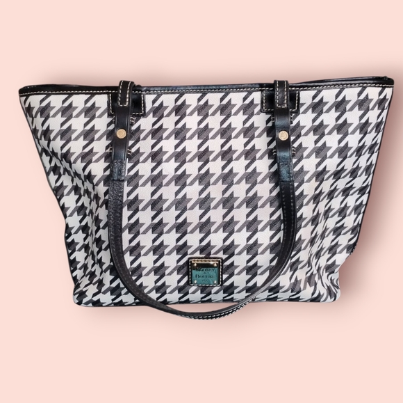 (NWT) DOONEY & BOURKE® Small Leisure Shopper -Black / Black - Picture 2 of 9